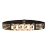 Belts Waist Belt Rivet Decor Super Comfortable Exquisite Faux Leather Women Great Modern Design For Work