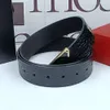 Klassieke meergranen reliëf gladde gesp tailleband luxe merk mannen vrouwen casual jeans riem breedte 3,8 cm modeontwerper riem groothandel