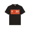 Designer Fashion Men's T-shirts Kenzo toppkvalitet Män kvinnor Tshirts Womens Summer Street Apparel Kort ärm Tiger Head Brodery Letter Print Loose 4 K7az