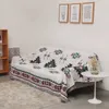 Koce Rzuć koc na sofę w stylu etnicznym geometryczne wypoczynek Tobestry miękkie ciepłe bawełniane światło