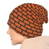 Berets Brick Smash Knit Hat Custom Hats Luxury Cap Boonie Fashion Beach Male Women's