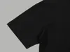 Masculino Plus Tees Polos carta camisola de malha no outono / inverno 2023 máquina de tricô e detalhe personalizado tripulação pescoço algodão 235