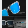 サングラスブランドKDEAMファッションメン3分極化した視力クラシックスクエア3DデザイナーアウトドアフィッシングドライビングシェードUV400 231121