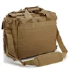Ryggsäck militär ryggsäck taktisk molle nylon messenger axel väska bärbara handväskor portfölj utomhus multifunktion klättring väska 231120