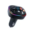 Trasmettitore 10PC Q6 Lettore mp3 per auto USB Flash Drive Trasmettitore FM vivavoce Bluetooth Multi-funzione PD Fast Charge car MP3