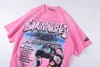 24SS T-skjortor TEES KORT SLEEVE TEE Print T-shirts Topps 1 Quality Casual Hip Hop High Street Tee