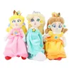 Dessin animé princesse Rosalina pêche poupée en peluche filles rose jaune bleu en peluche jouet MARI enfants cadeaux de noël jouets