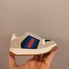 2024 Web Stripe Kids Screener Spor Sneaker Ayakkabı Vintage Bebek Türük Tasarımcısı Lux Koşu Ayakkabıları 70'ler Klasik Eğitimler D88