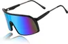 Men Women One Piece Oversized Shield Teens Sports Sunglasses Mirror Visor Baseball Cycling Outdoor Glasses B2905