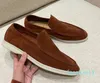 Scarpe casual uomo basse Sneaker da corsa Tennis da viaggio all'aperto Mocassini da uomo Mocassini da uomo vintage in vera pelle nera