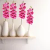 Decoratieve bloemen kunstmatige vlinderorchidee phalaenopsis met takken echte latex thuiskantoor led wisteria