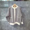 Erkek Sweaters Erkekler Kış Kalın Örme Yün Hardigan Ceket Kore Moda O yaka tek göğüslü baskı düz kazak dış giyim S-XL