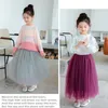 Skirts Girls TuTu Skirt Teenager Long Fluffy Ball Gown Soft Pettiskirts Teen Girl Princess Dance Birthday Party Halloween Clothes 3 12y 230420