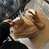 Winter new warm women's thick-soled boots real sheepskin wool warm women's elevated shoes thick-soled luxury snow boots