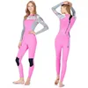 Costumi da bagno da donna Muta in neoprene da 2 mm Donna Un pezzo a maniche lunghe Protezione solare calda Snorkeling Nuoto Alla deriva Surf Muta da sub