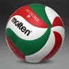 Ballen US Original Molten V5M5000 Volleybal standaard maat 5 PU bal voor studenten, volwassenen en tieners Competitietraining Outdoor Indoo 231121