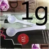 Spoons Professional White Plastic 1G 3G 5G Scoops/Spoons For Food/Milk/Washing Powder/Medicine Measuring W0144 Drop Delivery Home Ga Dhbvt