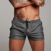 Men's Shorts 3XL Men Causal Zipper Pocket Breathable Sweatpants Muscle Bodybuilding Gym Fitness Pants Outfits Trousers Loungewear