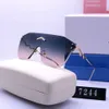Tasarımcı Versage Güneş Gözlüğü Verceces Yeni denizaşırı internette popüler erkek ve kadın tek parçalı seyahat kutusu gözlükleri 7244