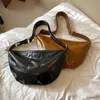 Kvällspåsar Jin Yide Fashion Splicing Leather Shoulder Bag For Women 2023 Tence Kvinnor Simple Large High Capacity Hobo Bag Handväskor