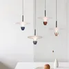 Lampy wiszące zagłówek sypialnia wisząca Linia światła nowoczesne proste latające batoniki LED Home Art Style kreatywny żyrandol
