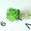 Decorative Flowers Realistic Wedding Celebration Artificial Flower Multi-petal Fake Succulent Plant Weather-resistant Home Decor