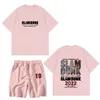 Suisses de survêtement masculines Slam Dunk Shirts Shorts SetS Japan Anime Streetwears Cotton Costumes Suisses de route pour hommes Tenues coréennes HARAJUKU VWARS 230421