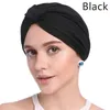 Bonnets Couleurs Confortable Stretch Chimiothérapie Turban Solide Élastique Patients Cap Foulard Bonnet/Crâne Casquettes