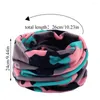 Bandanas Windproof Soft Ring Scarves Winter Fashion Outdoor Sports Double Layer Fleece Neck Scarf Thermal Loop Thick