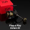 Daiwa BG MQ Saltist 1500 8000 회전 65mm 릴 231120 용 플라이 낚시 릴 2 고메스 전원 손잡이