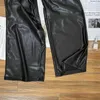 Pantalons pour femmes 2023 Femmes Mode Lâche Casual Bande de caoutchouc Taille élastique Moyenne Haute Mince Pantalon à jambes larges 1018