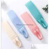 Bath Brushes, Sponges & Scrubbers Manufacturers Selling Body Cleaning Washcloth Soft Brush Home El Bathroom Shower Ball Back Exfoliati Dhsar