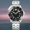 007 Zegarek designerski luksusowy klasyczny mechaniczny automatyczny data tylko 42 mm szafir 904L ze stali nierdzewnej opaska skórzana 2813