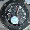 Superclone relógios menwatch aps relógio masculino relojes aps luxo relógios de pulso masculino relógios masculinos relógios de alta mecânica aps qualidade cronógrafo real offshore me 2OZB