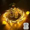 Decorações de Natal 48LED luz de galho de árvore 8 modos alimentados por bateria DIY videira festiva para quarto casa jardim casamento festa de natal decoração 231120