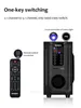 Combination Speakers 5.1 Intelligent Home Combo Theater Bluetooth Speaker Wooden Subwoofer 3D Surround Sound Memory Play FM Radio With