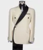 Stylish Design Groom Tuxedos One Button Shawl Lapel Groomsmen Best Man Suit Mens Wedding Suits Customize Size