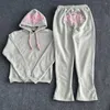 Sweats à capuche pour femmes Synaworld Pull Femmes Sweat à capuche Vêtements Hommes Sweat Rap Fans Streetwear Tops Pantalon Syna World Survêtement Pantalon Ensemble 472