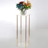 Party Decoration Metal Flower Rack 40 /60/00/100 cm Tall Wedding Road Lead Event Centerpiece Table