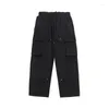 Pantaloni da uomo Pantaloni larghi militari maschili Casual da uomo Giappone Streetwear Cityboy Loose Vintage Outdoor Cargo