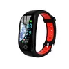 Duży ekran sportowy gps fitness Men Men Bracelets Smart Bracelets Monitor ciśnienia serca