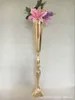 Party Decoration GOld Romantic Column Flower Pillar Aisle Decor Walkway Stand Wedding & Event Centerpiece Senyu01053