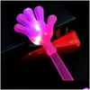 パーティーデコレーションフラッシュLED LID LUMINESCENCE HANDS CLAP SUPPLIES NIGHT LIGHT HAND DEVACE CONCERT CHRISTIAS GIST ZA5607ドロップデリバリーホームDHEL3