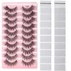 False Eyelashes Wispy Lash Volume Handmade Fake Eyelash Extension Reusable Beauty Tool