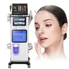 14 en 1 Jet d'oxygène Peeling visage Hidrafacial H2o2 soin Aqua nettoyage du visage Machine de Microdermabrasion avec analyse de la peau