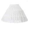 Kjolar kvinnors lolita crinoline petticoat afton confthis