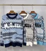 Sweaters de designer homens masculino suéter masculino roupas de alta qualidade de alta qualidade de moda redonda suéter de pescoço casual pullover solto de rua de casal