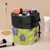 Cosmetic Bags FORUDESIGN Storage Pouch Cute Dog Print Bag With Drawstring Large Capacity Portable Women Barrel Organizer