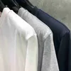 Kvinnors t-shirt dongguan fabrik varumärke detaljhandel tb kort ärm t-shirt manlig fritid fyra bar runda krage hem bandskjorta med korta ärmar