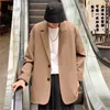 Mäns kostymer blazers koreansk stil hiphop löst plus size kostym man Kpop överdimensionerade toppar kläder ulzzang mode kappa streetwear jackor